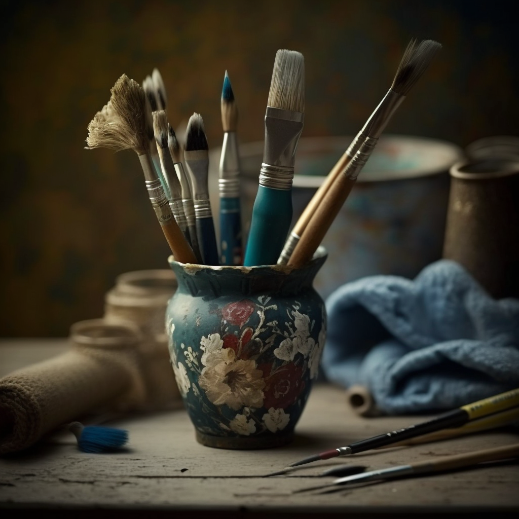 Pennelli per la pittura
