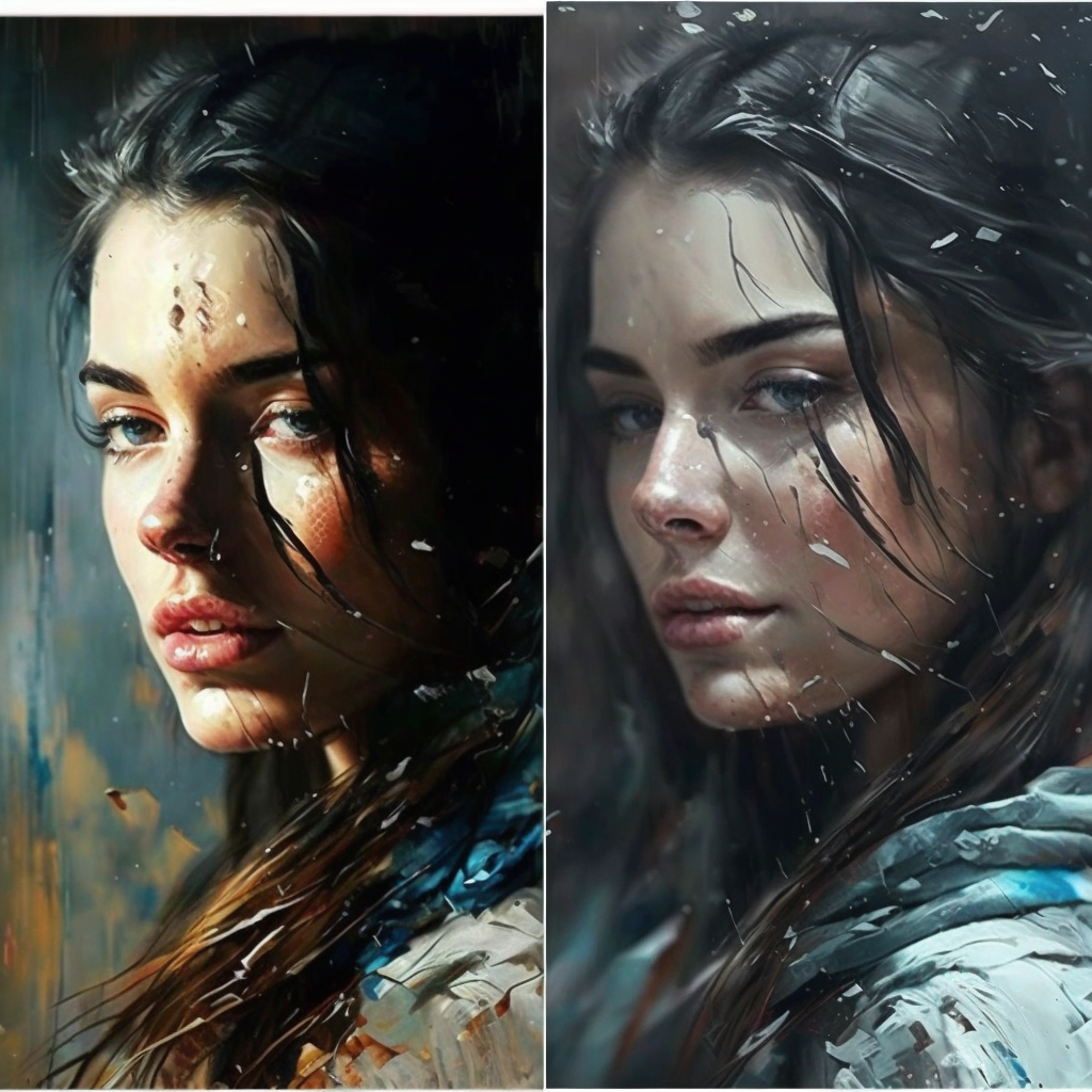 Differenza pittura ad olio e...