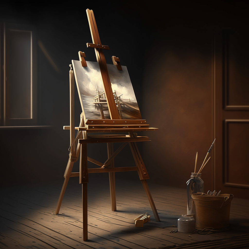 Cavalletti per la pittura
